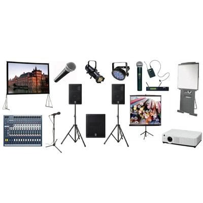 Audio visual system components and accessories